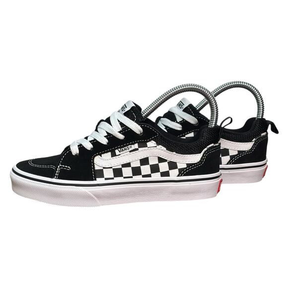 NIB Vans Filmore Checkerboard Casual Shoes, Black Youth Size 3 / Womens 5 Skater - Picture 12 of 15